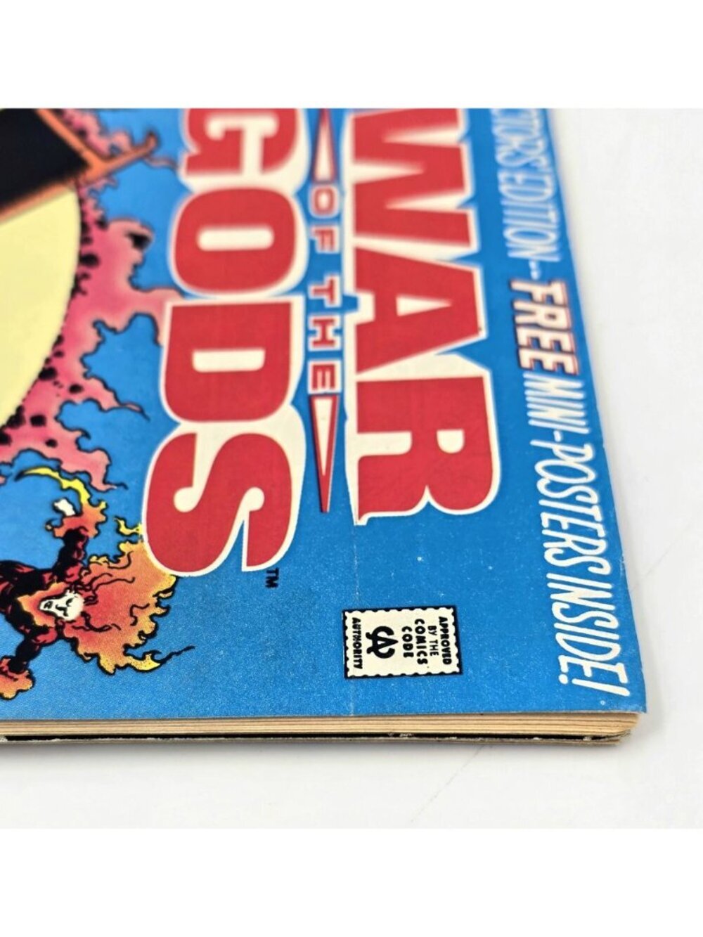 1st Issue WAR OF THE GODS #1 HIGH GRADE DC COMIC BOOK With Posters - Picture 6 of 12